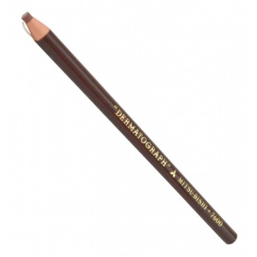 Lápis Dermatográfico 7600 Mitsubishi Marrom