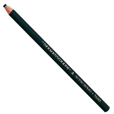 Lápis Dermatográfico 7600 Mitsubishi Preto
