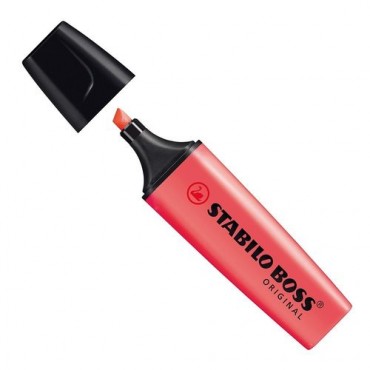Marca Texto Stabilo Boss Neon Vermelho 70/40
