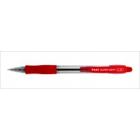 Caneta Pilot Super Grip BPGP-1.0 R-M Vermelho