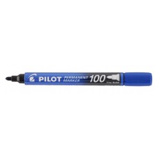 Marcador Pincel Permanente Atômico Pilot Marker 100 Azul