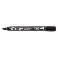 Marcador Pincel Atômico Permanente Pilot Marker 100 Preto