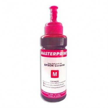 Refil de Tinta Bulk Ink Epson 644 Magenta 100 ml Masterprint