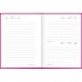 Agenda Tilibra Costurada Diaria Pepper Rosa 2026