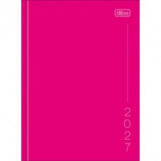 Agenda Tilibra Costurada Diaria Pepper Rosa 2027