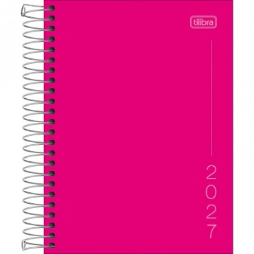 Agenda Tilibra Espiral Diaria Pepper Rosa 2027 Agenda Tilibra Espiral Diaria Pepper Rosa 2027
