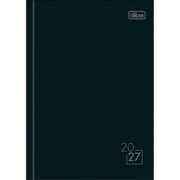 Agenda Tilibra Costurada Spice Preta 2027