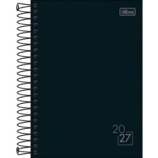 Agenda Tilibra Espiral Spice Preta 2027