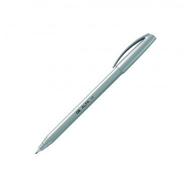 Caneta Esferográfica Cis Alfa 1.00mm Prata Caneta Esferográfica Cis Alfa 1.00mm Prata