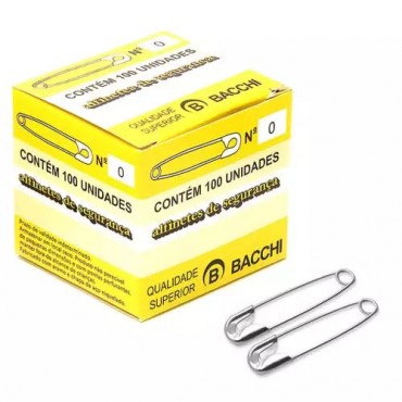 Alfinete de Segurança n°0 com 100 unidades