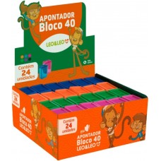 Apontador Com Deposito Plástico 4 cm Leonora Apontador Com Deposito Plástico 4 cm Leonora