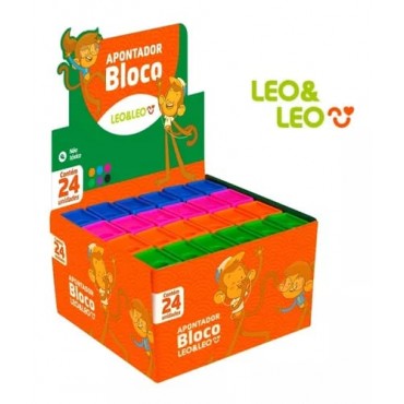 Apontador Com Deposito Plástico 6 cm Leonora 