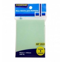 Bloco Adesivo 76x102 Verde C/100F MP2022 Bloco Adesivo 76x102 Verde C/100F MP2022