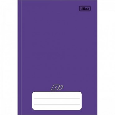 Caderno Brochura Capa Dura 1/4 48F D+ Roxo Caderno Brochura Capa Dura 1/4 48F D+ Roxo