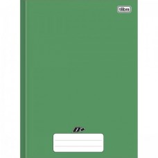 Caderno Brochura Capa Dura Universitário 48F D+ Verde