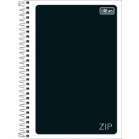 Caderno Espiral Capa Flexível 1/4 48F Zip