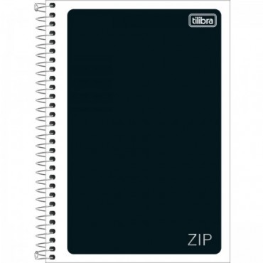 Caderno Espiral Capa Flexível 1/4 48F Zip