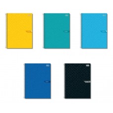 Caderno Capa Dura 10 Matérias 160F Lunix 