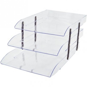Caixa Correspondência Trípla Articulável Cristal Waleu Maxcril 