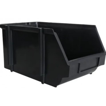 Caixa Plástica Organizadora Gaveta Bin Preta n° 5 Acrinil