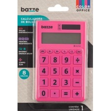Calculadora Bazze C/8 Dígitos Rosa