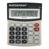 Calculadora Masterprint de Mesa C/12 Dígitos MP-1061