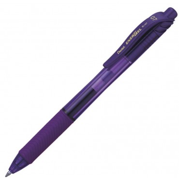 Caneta Pentel Energel Retratil 0.7 Violeta BL107-VN Caneta Pentel Energel Retratil 0.7 Violeta BL107-VN