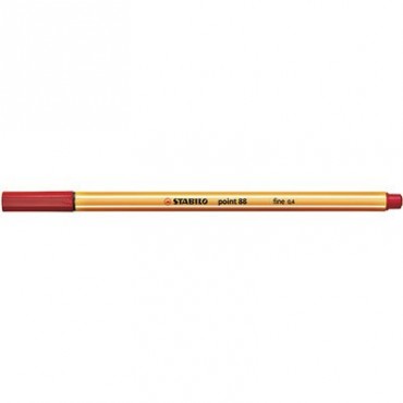 Caneta Stabilo Point 88 Vermelho 88/40