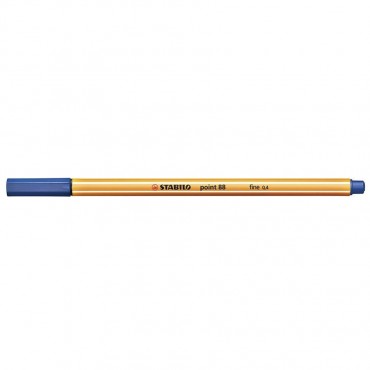 Caneta Stabilo Point 88 Azul Escuro 88/41 Caneta Stabilo Point 88 Azul Escuro 88/41