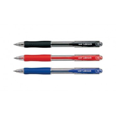 Caneta Uni Laknock 0.7 Preto -SN-100