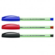 Caneta Faber Castell 0.8 Trilux 035 Azul Caneta Faber Castell 0.8 Trilux 035 Azul