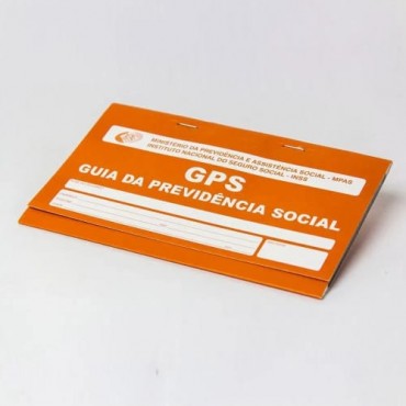 Carnê GPS - Guia da Previdência Social 12x2 Vias - 24 Folhas Carnê GPS - Guia da Previdência Social 12x2 Vias - 24 Folhas