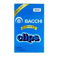 Clips Galvanizado Bacchi 10/0 C/ 18 unidades