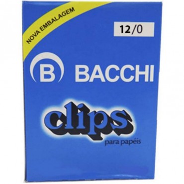 Clips Galvanizado 12/0 Bacchi c/  12 unidades