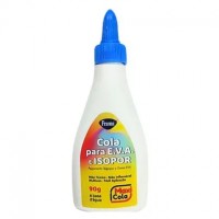Cola Isopor e EVA Líquida Maxi Frama 90g Cola Isopor e EVA Líquida Maxi Frama 90g