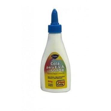 Cola Isopor e EVA Líquida Maxi Frama 90g Cola Isopor e EVA Líquida Maxi Frama 90g