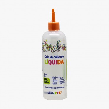 Cola De Silicone Liquida 250ml Leoarte