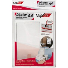 Display Expositor Office A4 Acrílico Cristal Waleu Maxcrill