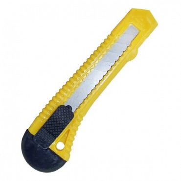 Estilete Largo 18mm Plástico Masterprint MP 451