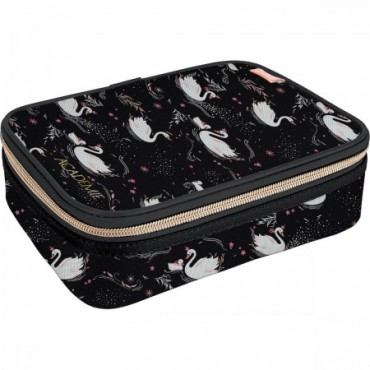 Estojo Box Academie Cisne Tilibra Estojo Box Academie Cisne Tilibra