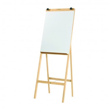 Flip Chart Madeira C/Quadro Branco