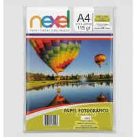 Papel Fotográfico A4 Glossy 180g C/50F Nexel Papel Fotográfico A4 Glossy 180g C/50F Nexel