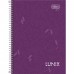 Caderno Espiral Capa Dura 1/4 Lunix 160 Folhas Caderno Espiral Capa Dura 1/4 Lunix 160 Folhas
