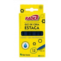 Giz Estaca Radex c/12 Azul