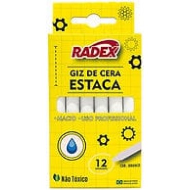 Giz Estaca Radex c/12 Branco