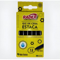 Giz Estaca Radex c/12 Preto