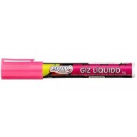 Giz Líquido 6mm - Rosa 4gr BRW