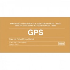 Carnê GPS - Guia da Previdência Social 12x2 Vias - 24 Folhas