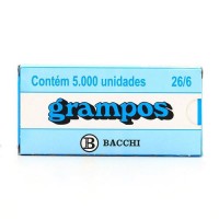 Grampo Cobreado 26/6 C/5000 Bacchi