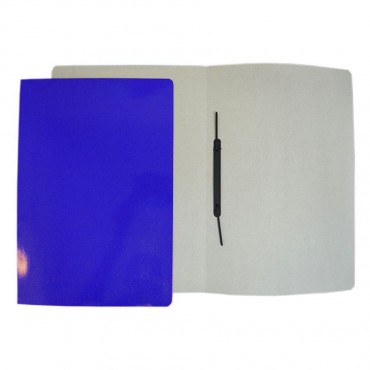 Pasta Grampo Trilho Papelão Frama Azul